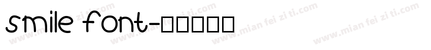 smile font字体转换